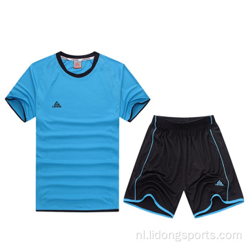 Training voetbalshirt maker voetbal jersey sportkleding set